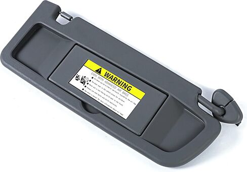 Passenger Side Right Sun Visor Compatible with 2006-2011 Honda Civic Replace for 83230-SNA-A01ZA Dark Gray in Saudi Arabia