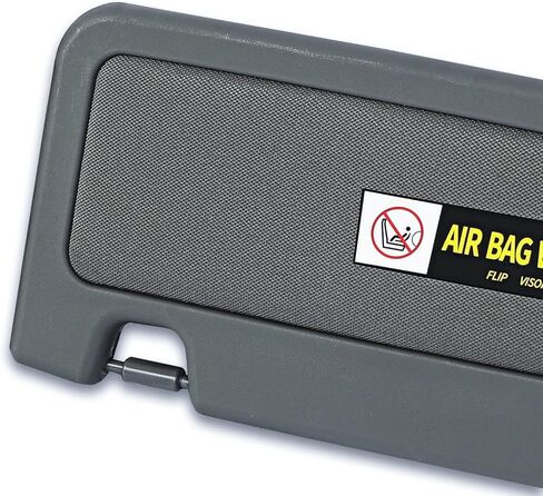 Passenger Side Right Sun Visor Compatible with 2006-2011 Honda Civic Replace for 83230-SNA-A01ZA Dark Gray in Saudi Arabia