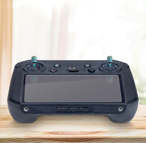 زوجان من عصي الفرح لجهاز التحكم عن بعد DJI FPV 2/3، Avata 2، Neo، RC Pro، عصا التحكم المعدنية عصا الروك عصا الإبهام ملحقات استبدال الطائرة بدون طيار in Saudi Arabia