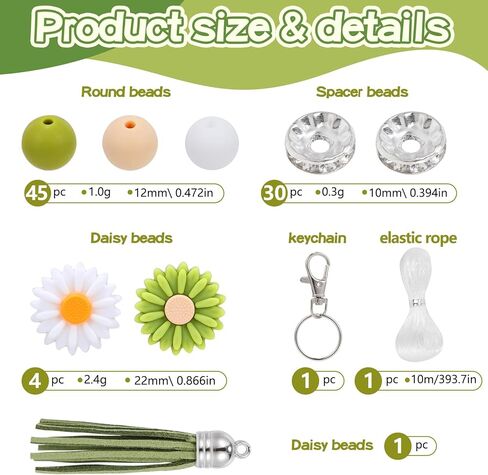 Kaloolon 79PCS Silicone Focal Beads Bulk, Flowers Shaped, Colorful Beads, Tassels for DIY Crafting, Bracelets, Keychains, Pens, Ideal for Adult Creativity Projects (Pink) in Saudi Arabia