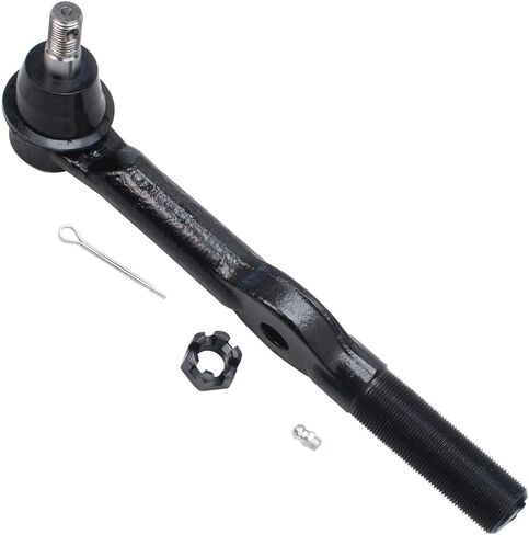 Detroit Axle - 4WD Front Tie Rods Track Bar Kit for 94-97 Dodge Ram 1500 2500, 1994 1995 1996 1997, 4 Inner & Outer Tie Rods, 2 Adjusting Sleeves, 1 Track Bar, Replacement in Saudi Arabia