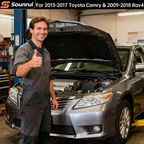 طقم حزام سيربنتين مع شداد وبكرة وسيطة - لسيارة Toyota Camry 2013-2017 2.5L، Toyota RAV4 2009-2018 & Scion tC 2011-2016 - مراجع OEM 166200V020 / 1662036010/39106 in Kuwait