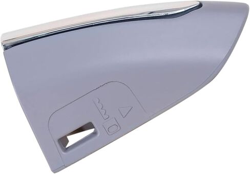 Front Exterior Driver Door Handle Lock Bezel Cover Cap,Door Handle Cap Fits for Ford Fusion 2013-2020 Ford Edge 2015-2020 Replace DS7Z-54218A15-DC (Gray Chrome) in Saudi Arabia