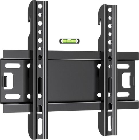 TV Wall Mount Bracket Low Profile Fixed for 14-43 Inch LED, LCD and Plasma TVs Flat Screen, Universal TV Monitor Mount Fits 8" Wood Studs VESA 200x200mm by Nuyoah in Saudi Arabia