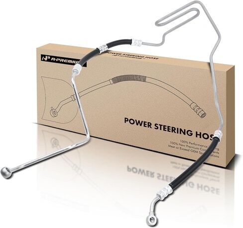 مجموعة خط خرطوم ضغط التوجيه المعزز A-Premium متوافقة مع Volkswagen Beetle 1999 2000 2001 2002 2003 2004، L4 1.9L، ناقل حركة أوتوماتيكي، مضخة إلى ترس/رف in Saudi Arabia