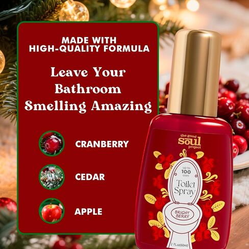 بخاخ تواليت 2 أونصة، رائحة اللافندر، مزيل روائح الحمام، مصنوع من الزيوت العطرية النباتية، معطر هواء بحجم مناسب للسفر، عبوتان in Kuwait