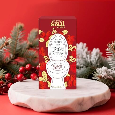 بخاخ تواليت 2 أونصة، رائحة اللافندر، مزيل روائح الحمام، مصنوع من الزيوت العطرية النباتية، معطر هواء بحجم مناسب للسفر، عبوتان in Kuwait