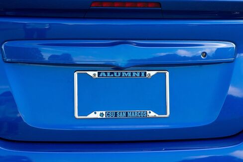 Desert Cactus California State University San Marcos Car Accessories Cougars Metal License Plate Frame and Tag Holder for Front or Rear of Car (Alumni) in Saudi Arabia