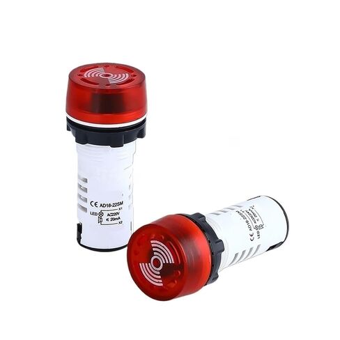 22mm Flash Buzzer Alarm AD16-22SM red Sound and Light Fault Alarm in Saudi Arabia