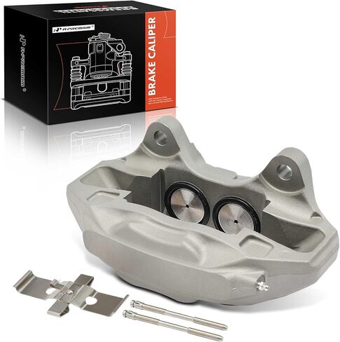 A-Premium Disc Brake Caliper Assembly Compatible with Select Volkswagen Models - For Touareg 2006-2017 - Front Right Passenger Side in Saudi Arabia