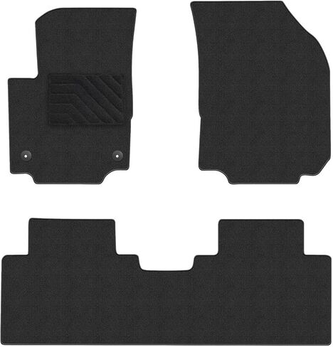 Carpet Floor Mats Fit for Chevy Equinox 2018-2024 (Not for EV), All Weather Anti-Slip Waterproof Floor Liners - 3pc in Saudi Arabia