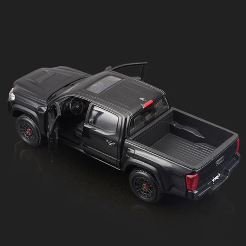 1:27 Model Car for Maisto 1:27 SE 2023 Toyota Tacoma TRD Pro Pickup Truck Solar Octane with Sunroof Special Edition Series Diecast Model Car 32910 (Black) in Saudi Arabia