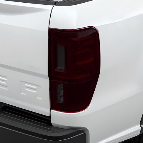 BOGAR TECH DESIGNS مجموعة ألوان الضوء الخلفي الخلفي PPF متوافقة مع Ford Ranger 2019-2023، دخان داكن in Saudi Arabia