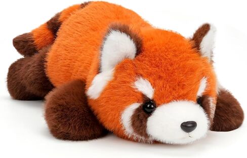 Cute Red Panda Plush Toy 18.9 Inch Soft Red Panda Stuffed Animal Plushie Kawaii Birthday Gift for Children Kids Girls Boys in Saudi Arabia