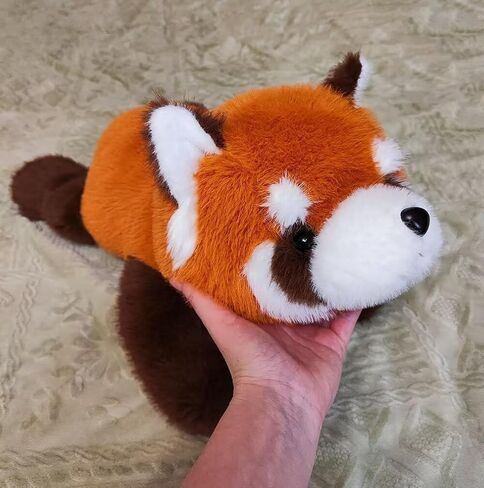 Cute Red Panda Plush Toy 18.9 Inch Soft Red Panda Stuffed Animal Plushie Kawaii Birthday Gift for Children Kids Girls Boys in Saudi Arabia