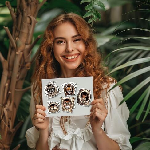 GLOBLELAND Tree Hole Animals Clear Stamps and Tree Hole Mushroom Cutting Dies Set for DIY Scrapbooking Cards Making Decorative Photo Album Notebook in Saudi Arabia