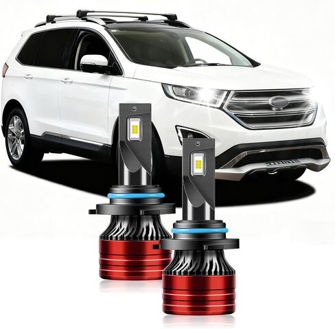 Light Bulbs Compatible for 2011-2014 Ford Edge 9012 High Low Beam Fog Lights Combo Pack 800% Brightness with Cooling Fan Plug N Play Pack of 2 in Kuwait