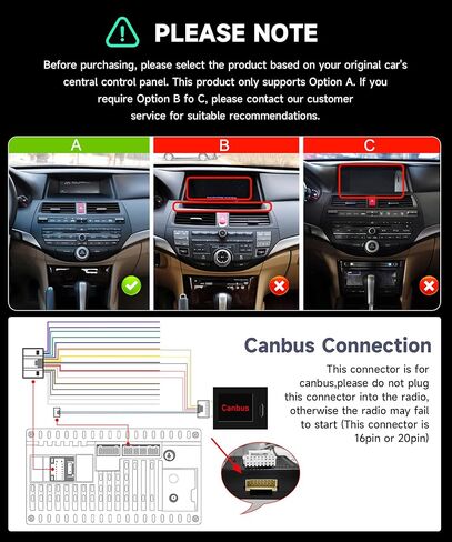 راديو ستيريو للسيارة 10.1 بوصة لسيارة Honda Accord 2008 2009 2010 2011 2012 2013، Rimoody Android 13 شاشة تعمل باللمس بلوتوث واي فاي FM/RDS EQ GPS ملاحة مرآة وصلة كاميرا احتياطية in Saudi Arabia