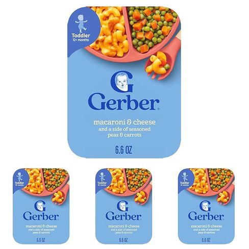 Gerber Macaroni & Cheese with Side of Seasoned Peas & Carrots, 6.6 Oz in Saudi Arabia