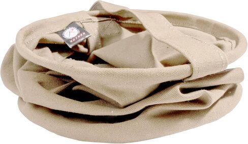 Rothco Canvas Water Bucket, Natural - L (13" x 11") in Kuwait