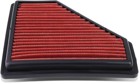 DNA Motoring AFPN-202-RD Clean Air Washable Drop In Panel Air Filter Enhance Engine Performance [Compatible with 15-20 Ford Edge / 13-19 Fusion / 17-19 Continental / 16-18 MKX / 13-19 MKZ ] in Kuwait