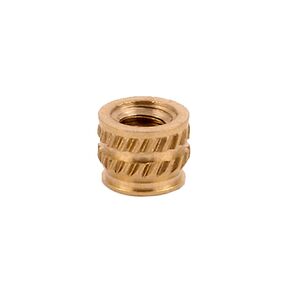 E-Z LOK Threaded Insert for Plastic Tapered Single Vane Brass Thread Inserts M3-0.5 Pack of 100