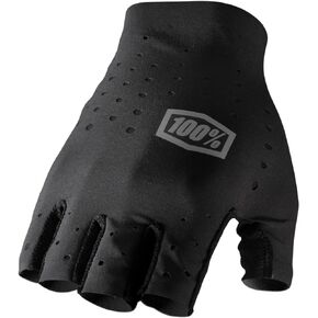 100% Sling Short Finger Mountain Biking Gloves - Lightweight Fingerless MTB Off Road Cycling Gloves