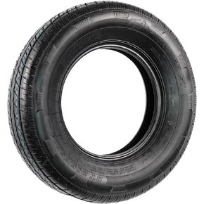 eCustomRim ST205/75R14 Steel Belted Radial Trailer Tire Load Range D 2040# 205/75 R 14-6 Year Warranty w/Free Roadside