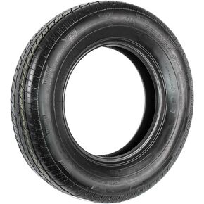 eCustomRim ST205/75R15 Steel Belted Radial Trailer Tire Load Range D 2150# 205/75 R 15-6 Year Warranty w/Free Roadside