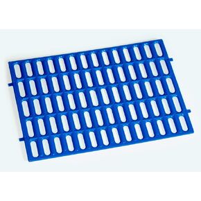 Premium Rabbit Cage Mats (Gray, 2 Pack) | Heavy Duty ABS Wire Floor Protectors | Prevent Sore Hocks & Feet for Bunnies | 15x10 in Floor Mat | Chew Resistant, Dishwasher Safe in Kuwait