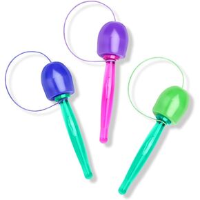 Bundle Perinola venezolana. Set of 3. AKA: Bolero, Balero, Capirucho, Choca, Coca, Emboque, Kendama. Similar to Cup-and-Ball.