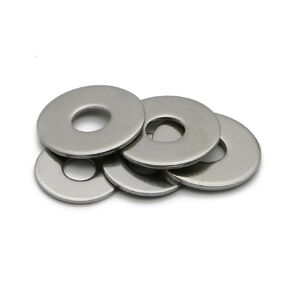 Junter 20pcs M8, 8 ID x 24 OD x 2.0mm Thick 304 Stainless Steel 18-8 Plain Finish A2 Stainless Steel Plain Finish Metal Large Flat Washer DIN9021 (M8*24 * 2.0)
