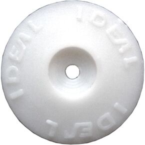 Ideal Security Inc. SKPHC Plastic Cap Washers for Nails or Screws Box of 500, 7/8 Inch, White, Count