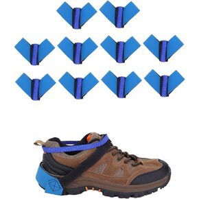Anti Static Foot Heel Straps, Anti Static Heel Grounder Straps, Reusable Foot Heel Straps for Grounding and Removing Static, Protecting Electronics,10Pcs