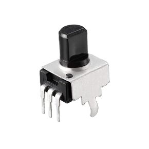 uxcell Carbon Film Potentiometer 10K Ohm Variable Resistors Single Turn Rotary Half Shaft D Type Design 5pcs