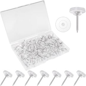 50 قطعة من دبابيس الدفع، دبابيس دفع بلاستيكية، مناسبة لملصقات المكتب، والبطاقات البريدية، والمعلقات الجدارية، ولوحات الإعلانات، وألواح الفلين (دبابيس دفع على شكل قلب وردي) in Kuwait