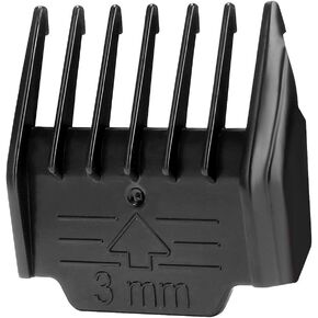 Attachment Guide Comb Guards for oneisall Low Noise Dog Clippers #1, 3mm(1/8-Inch) Cut Length, Black for 26225202-003DE/P2/X3//X2 in Saudi Arabia