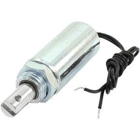 uxcell® 2mm 500g 10mm 100g Pull Type Open Frame Tubular Solenoid Electromagnet DC12V
