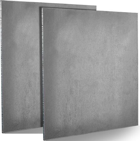 Therwen 2 Pcs 3/16 x 12" x 12" Steel Plate A36 Steel Sheet Plate Flat Metal Plate for Cutting Industrial Use in Saudi Arabia