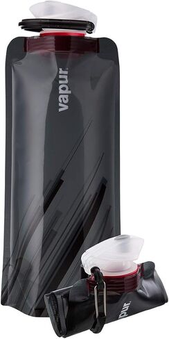 Vapur Flexible, Collapsible Wide Mouth Anti-Bottle with Detachable Carabiner in Saudi Arabia