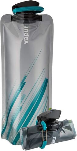 Vapur Flexible, Collapsible Wide Mouth Anti-Bottle with Detachable Carabiner in Saudi Arabia