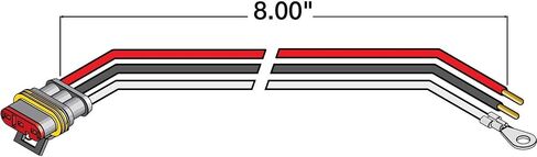 Truck-Lite Genuine Truck-Lite Lamp LED Pigtail - 94707 in Saudi Arabia