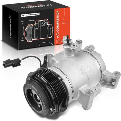A-Premium A/C Compressor with Clutch Compatible with Mazda 3 2014-2018, 3 Sport 2014-2018, CX-5 2014-2022, 2.0L 2.5L, HCC-RS13 Style (Not HCC-RS15) in Saudi Arabia