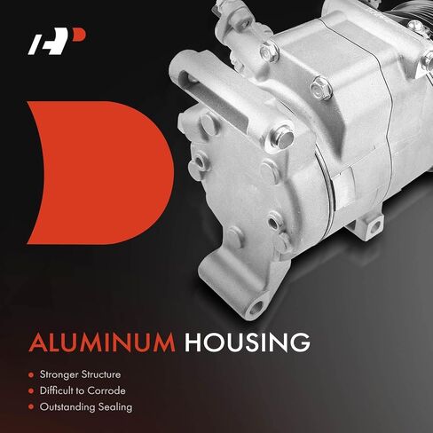 A-Premium A/C Compressor with Clutch Compatible with Mazda 3 2014-2018, 3 Sport 2014-2018, CX-5 2014-2022, 2.0L 2.5L, HCC-RS13 Style (Not HCC-RS15) in Saudi Arabia