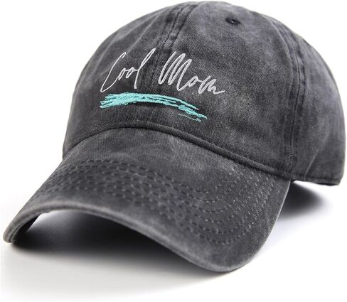 Cool Mom Hat, Gift for Mothers Day Brithday Christmas Mama Hats for Women, Embroidery Distressed Mom Hat Baseball Caps in Saudi Arabia