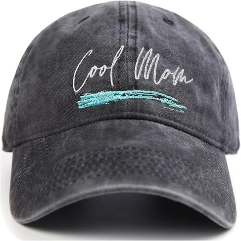 Cool Mom Hat, Gift for Mothers Day Brithday Christmas Mama Hats for Women, Embroidery Distressed Mom Hat Baseball Caps in Saudi Arabia