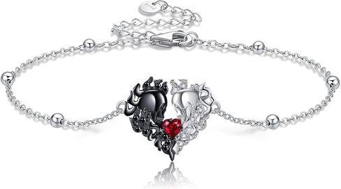 Sterling Silver Bracelet Rose/Skull/Rose Scent/Daisy/Snake Bracelet Sterling Silver Jewelry for Women Girls in Saudi Arabia
