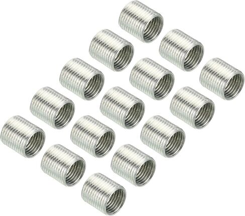 PATIKIL M12 to M10 Thread Adapters Sleeve Reducing Nut, 10 Pack 12mm Screw Conversion Nut Threaded Tube Coupler Connector Pipe Fitting in Saudi Arabia