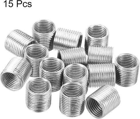 PATIKIL M12 to M10 Thread Adapters Sleeve Reducing Nut, 10 Pack 12mm Screw Conversion Nut Threaded Tube Coupler Connector Pipe Fitting in Saudi Arabia