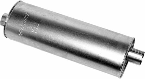 Walker Quiet-Flow SS 22677 Direct Fit Exhaust Muffler 3" Inlet (ID) 3" Outlet (OD) for Chevrolet K1500 Suburban in Saudi Arabia